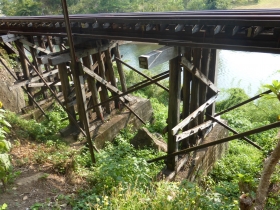 The first image for blog - 7 tier waterfalls and bridges over the River Kwai